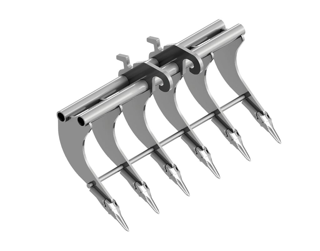 Multi-ripper & râteau